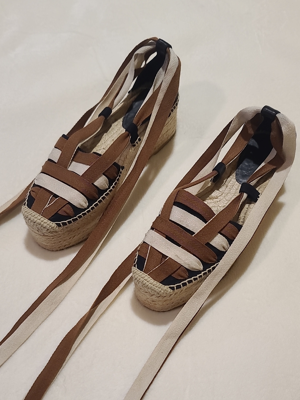 Ulla Johnson Ankle Tie Espadrilles Size 8